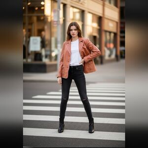 Bradley bayou leather jacket